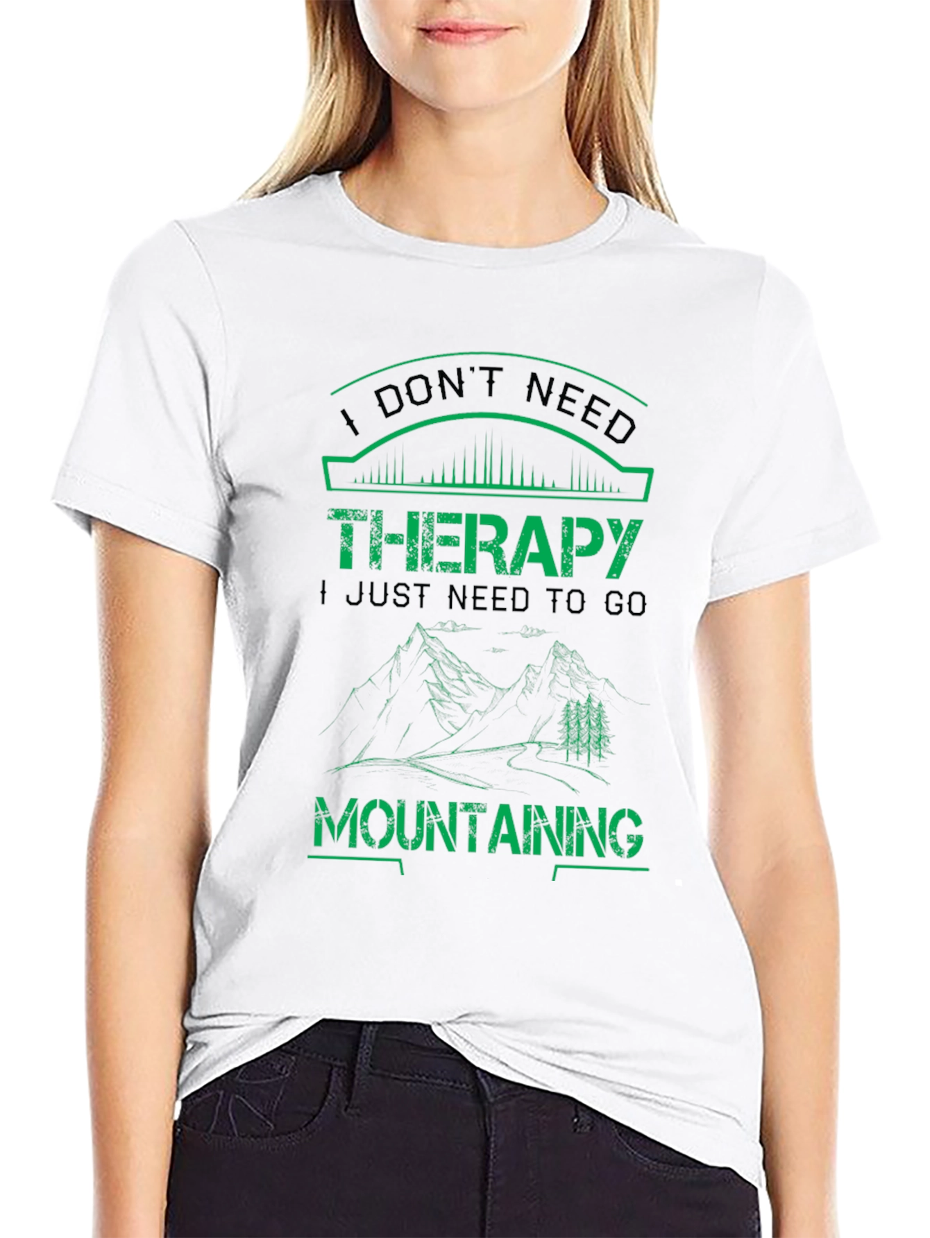 Mountain Therapy T-Shirt - Outdoor Adventure Tee