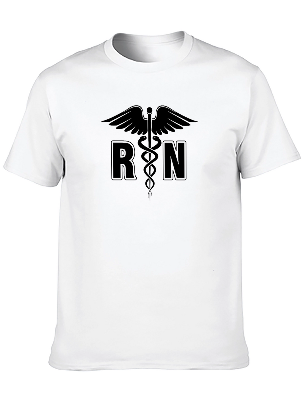 RN Caduceus Symbol Black T-Shirt