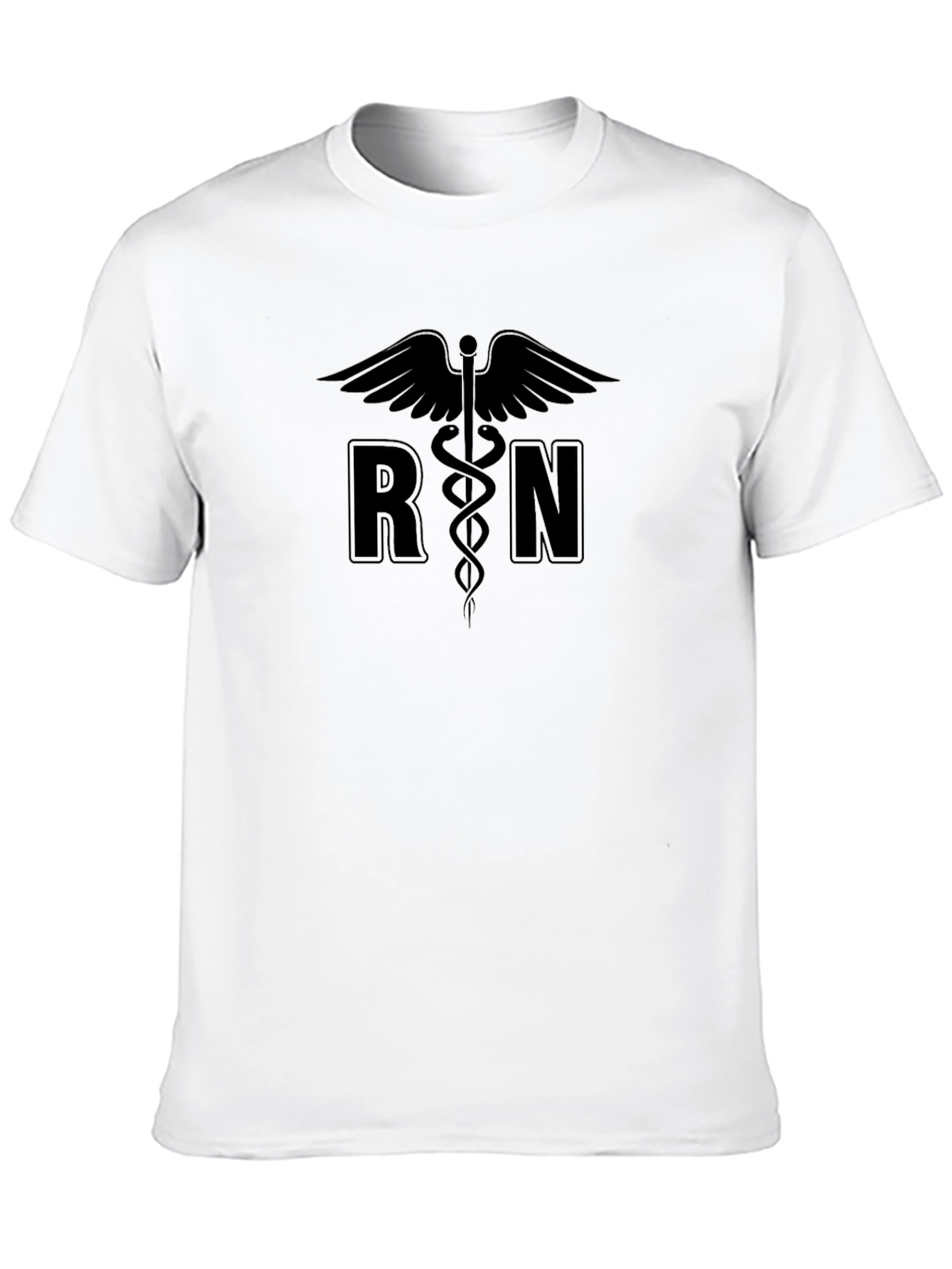 RN Caduceus Symbol Black T-Shirt