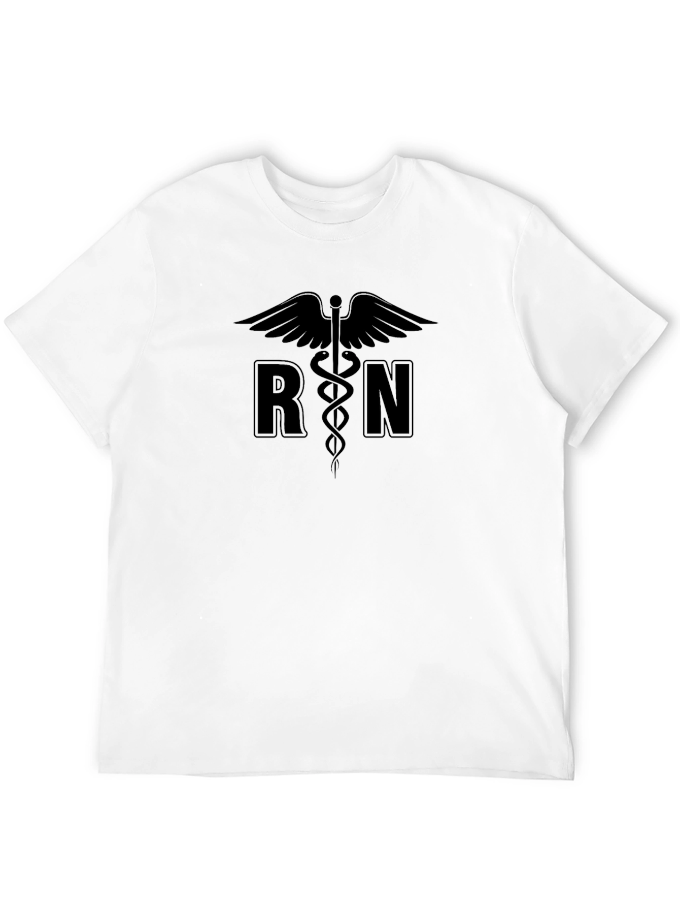 RN Caduceus Symbol Black T-Shirt