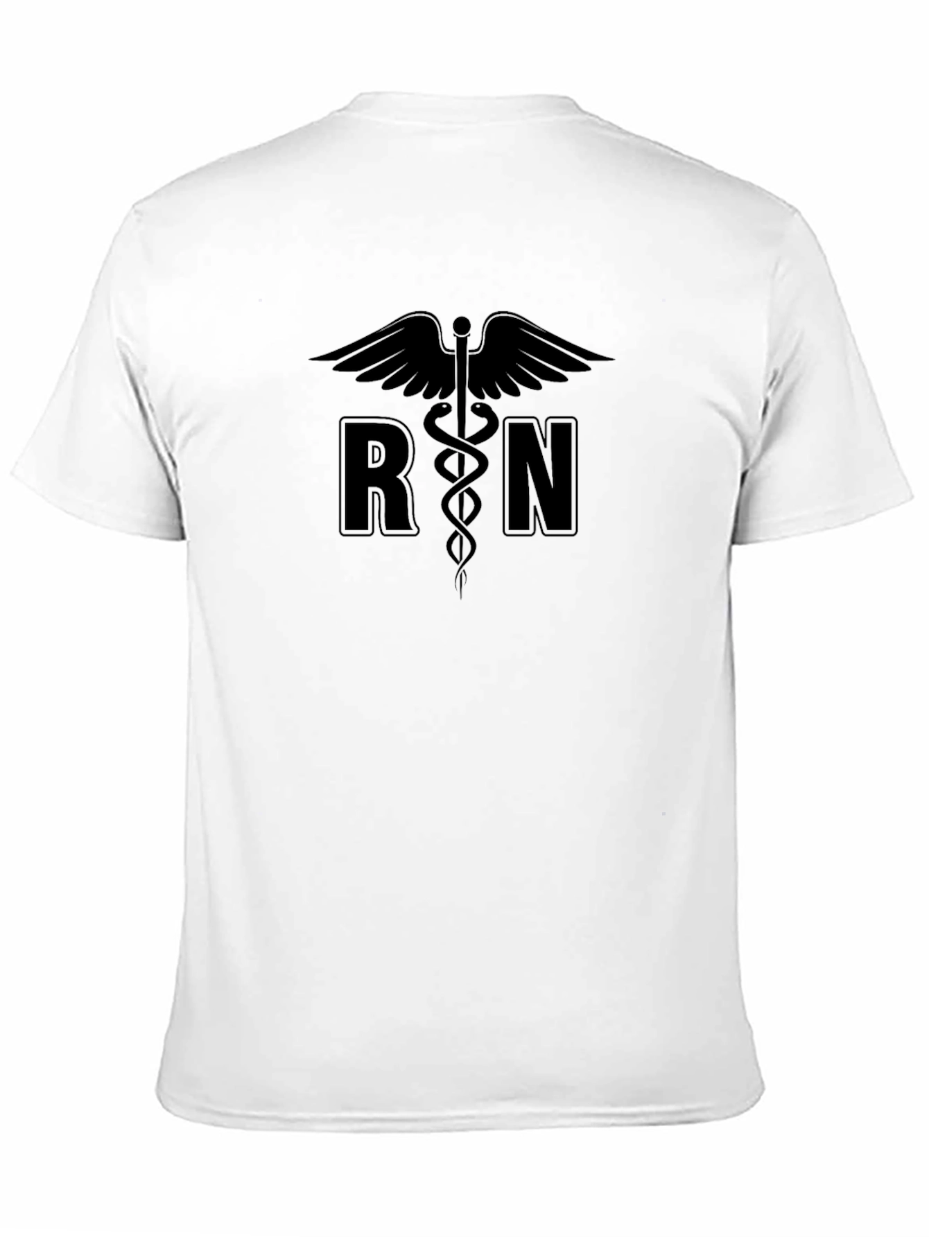 RN Caduceus Symbol Black T-Shirt