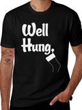 Well Hung Christmas Stocking T-Shirt