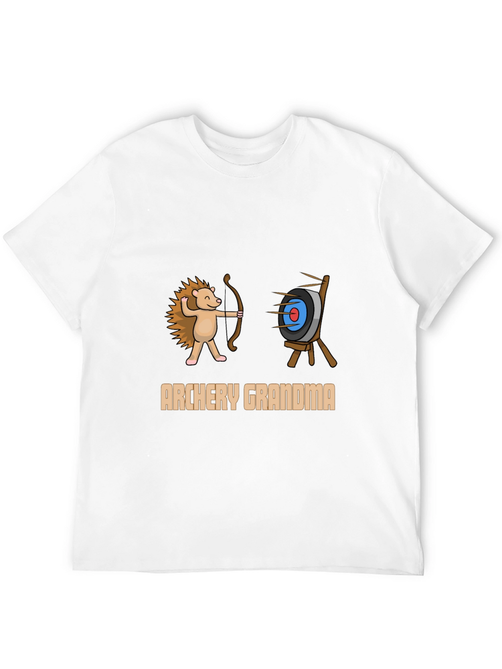 Archery Grandma T-Shirt: Hedgehog Archer Tee