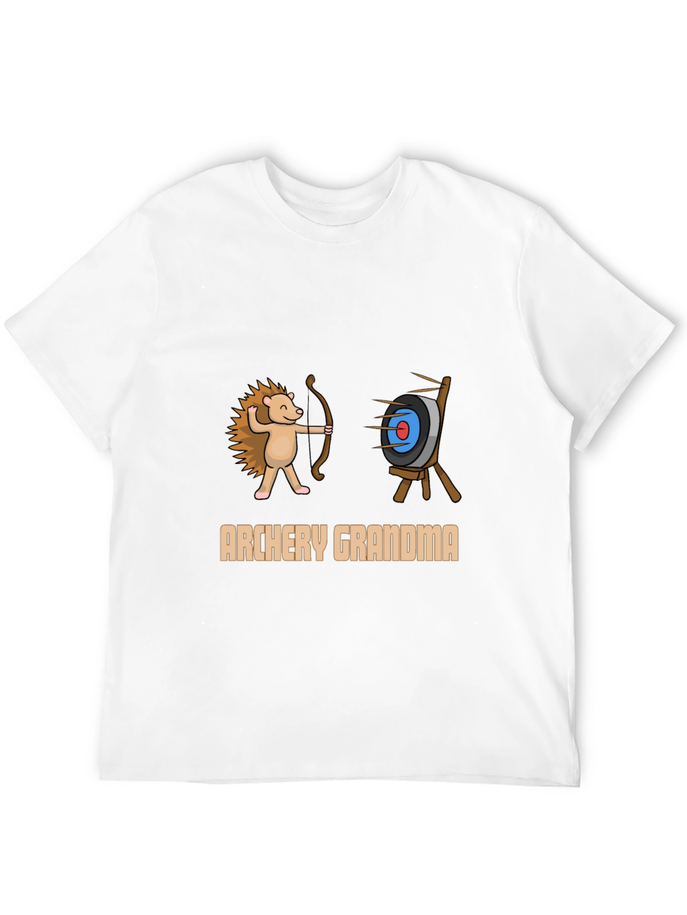 Archery Grandma T-Shirt: Hedgehog Archer Tee