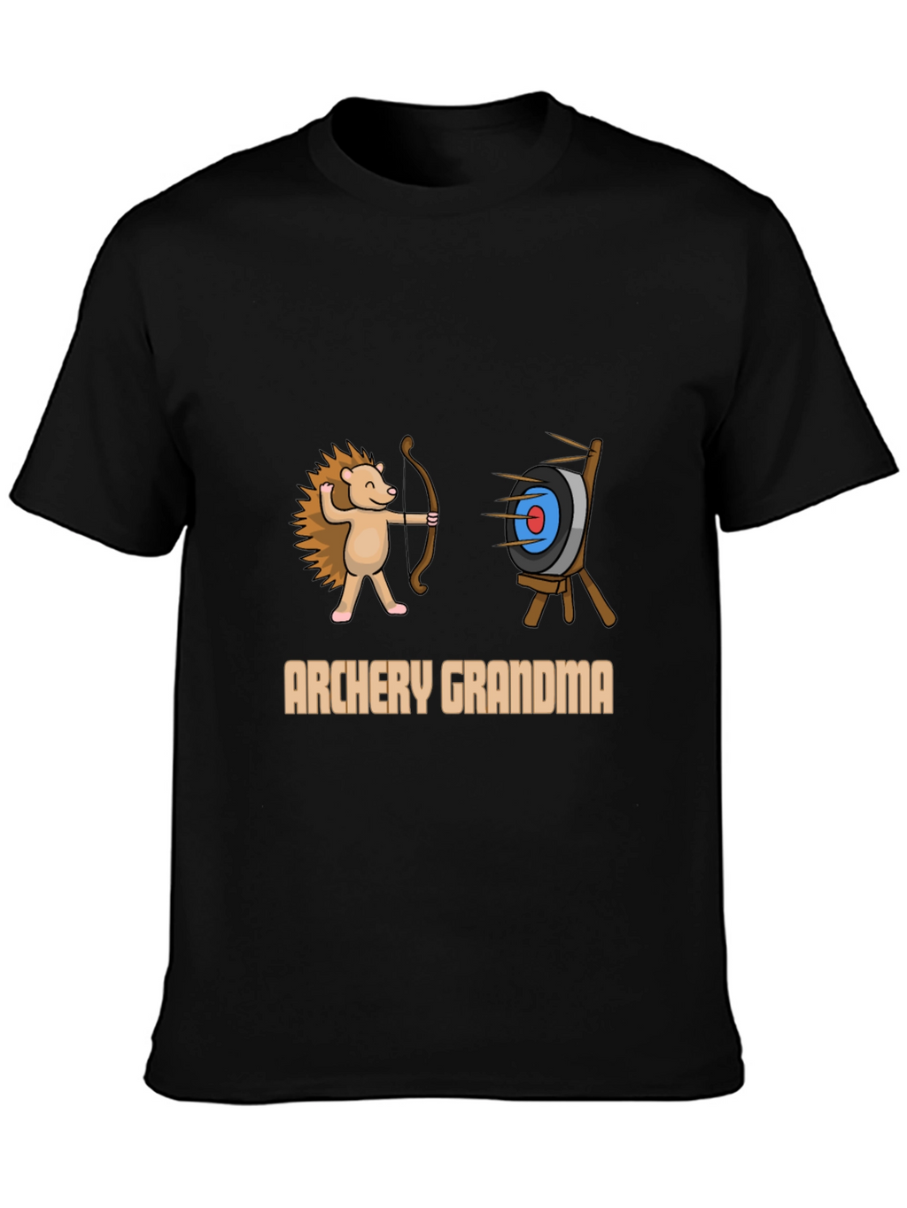 Archery Grandma T-Shirt: Hedgehog Archer Tee