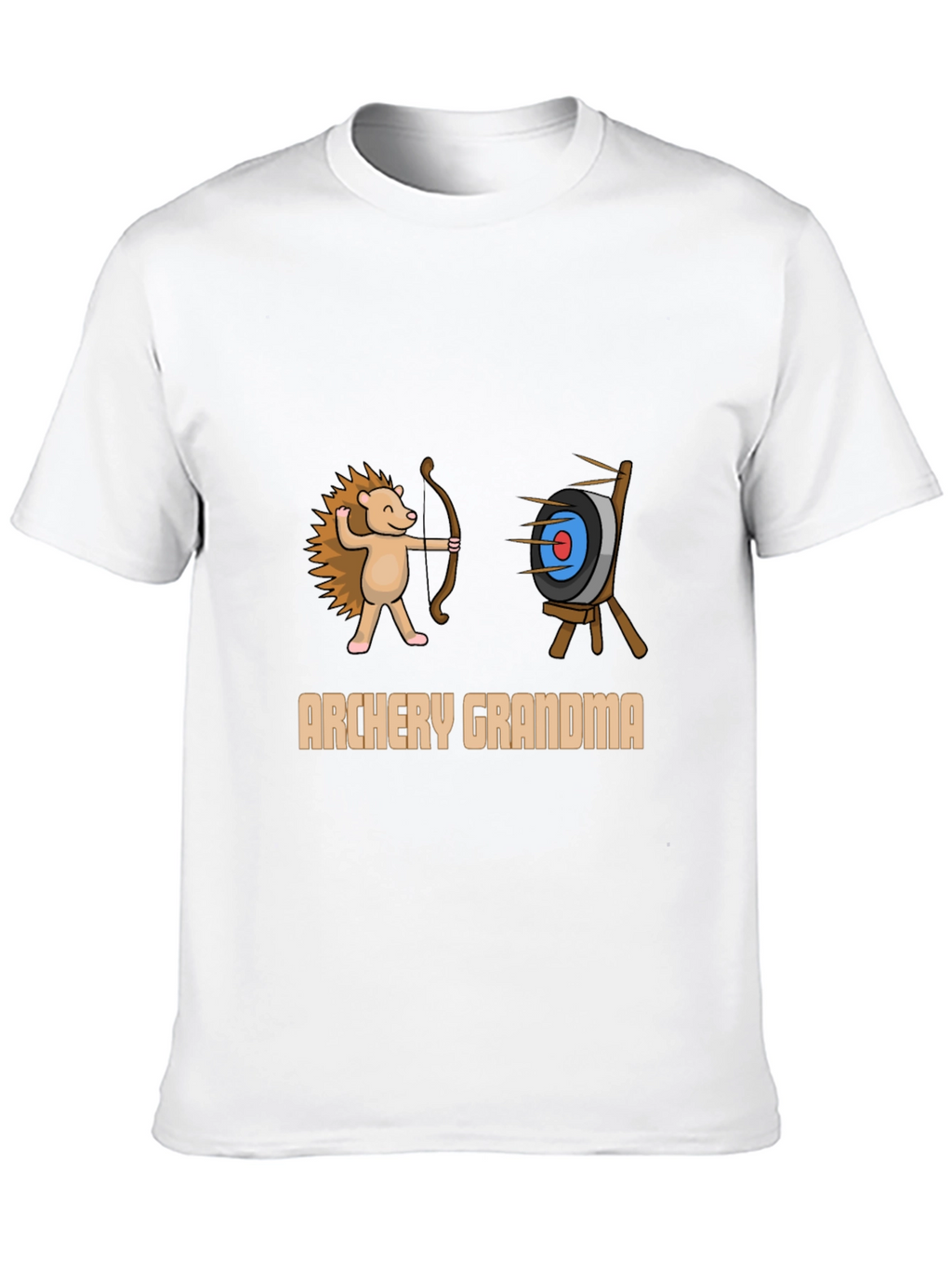 Archery Grandma T-Shirt: Hedgehog Archer Tee