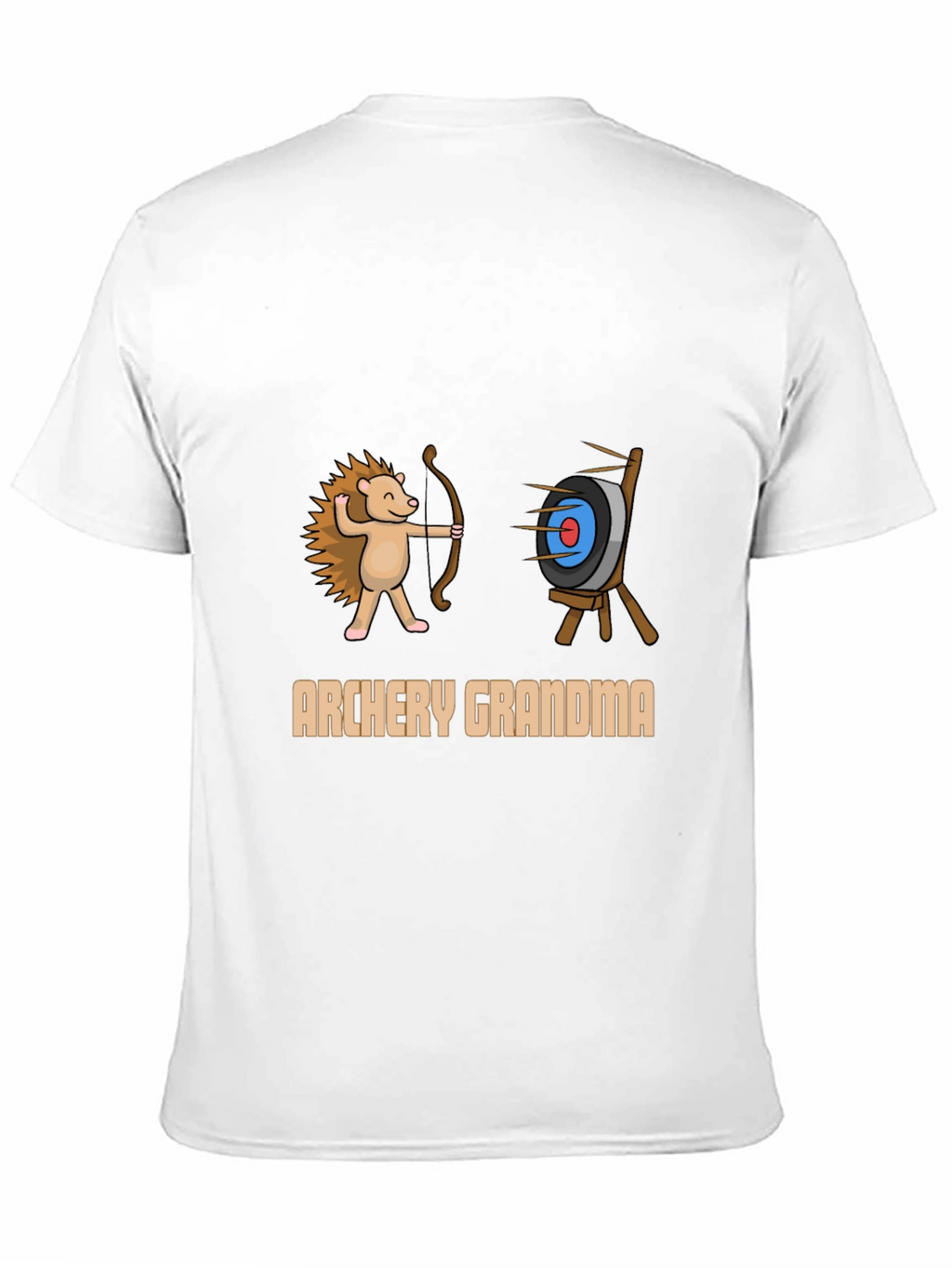 Archery Grandma T-Shirt: Hedgehog Archer Tee