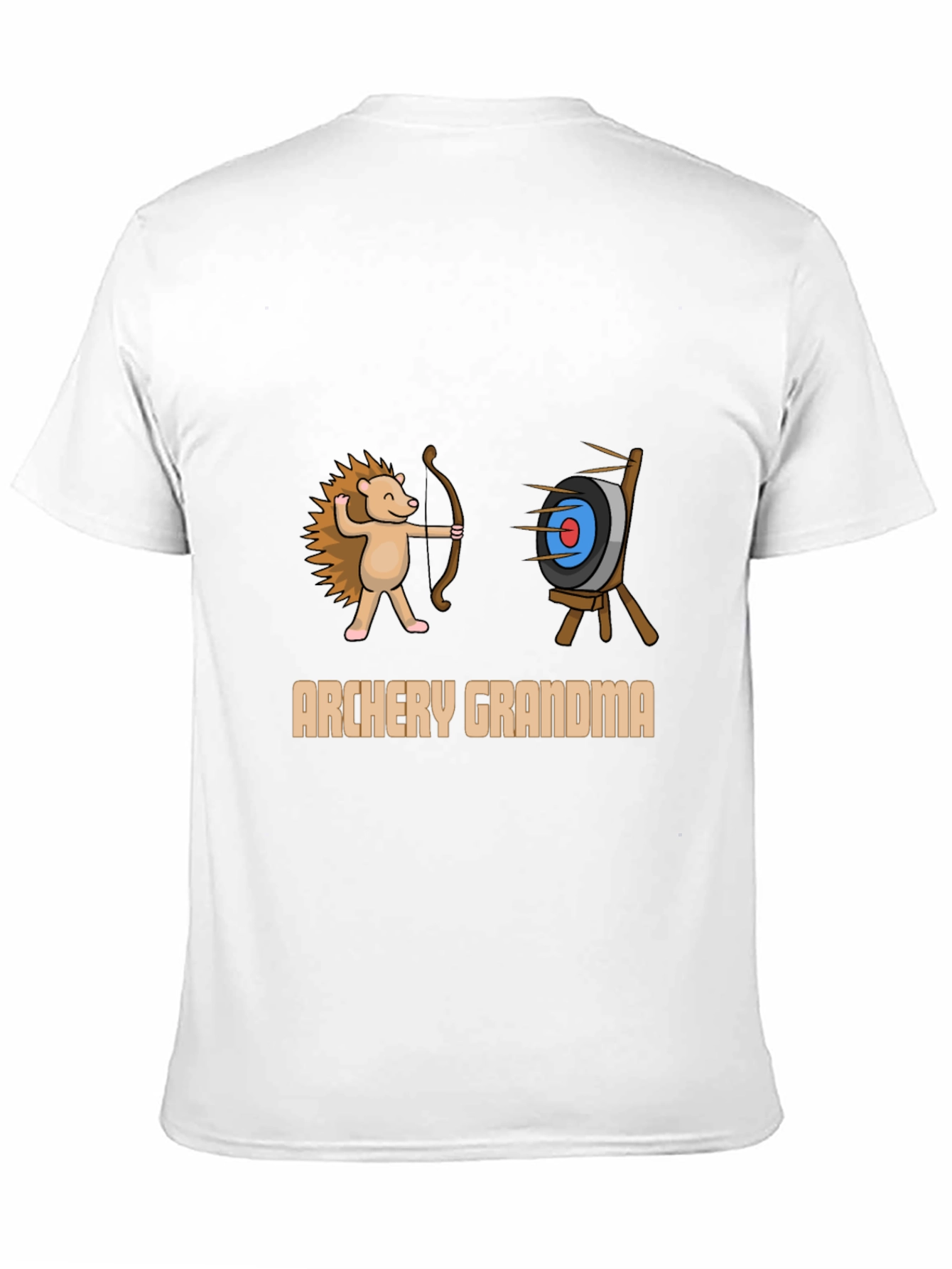 Archery Grandma T-Shirt: Hedgehog Archer Tee