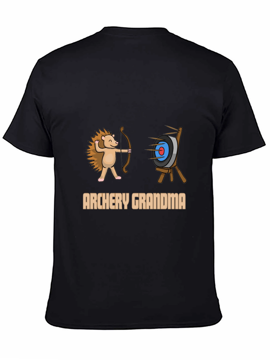 Archery Grandma T-Shirt: Hedgehog Archer Tee