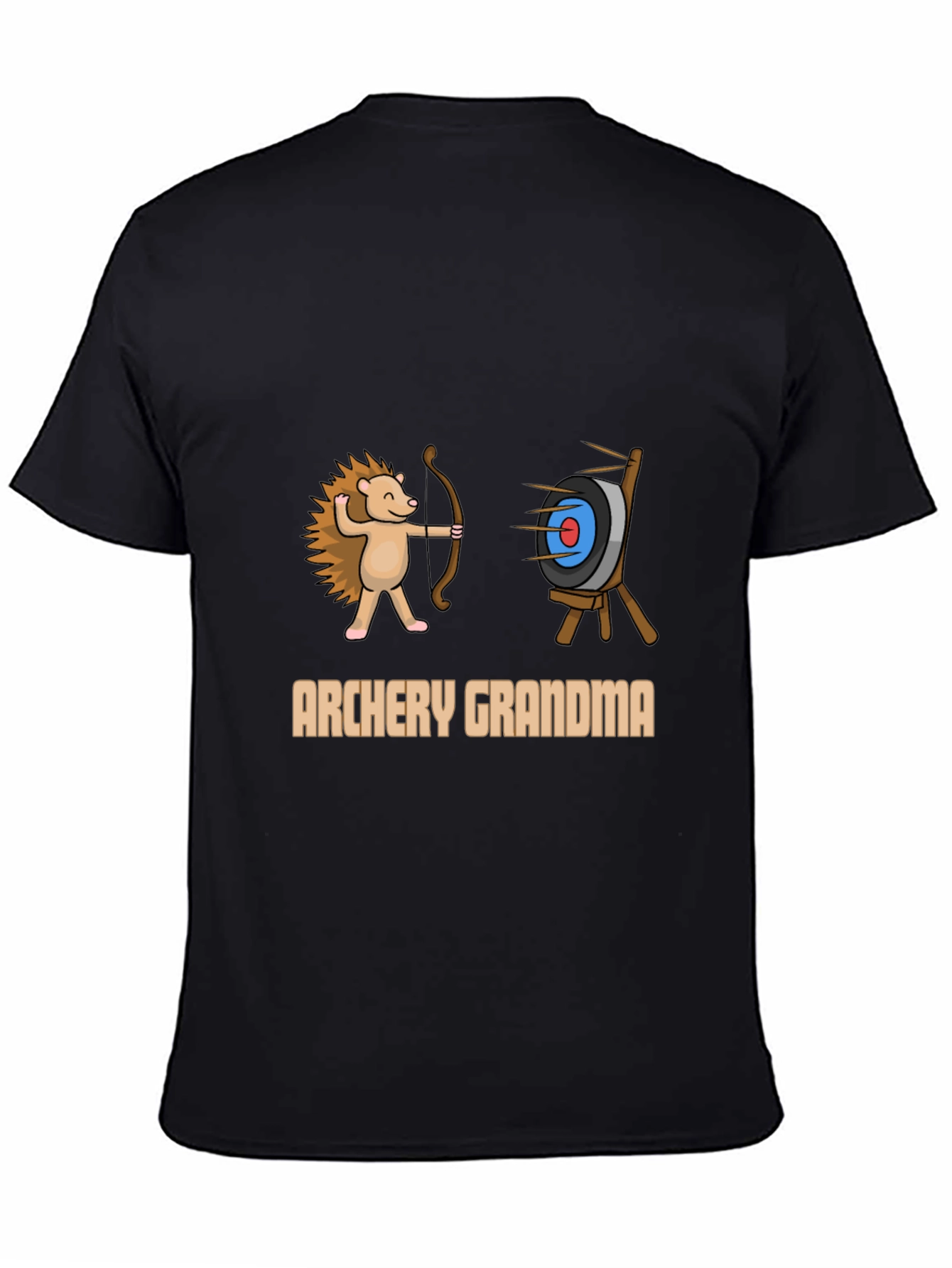Archery Grandma T-Shirt: Hedgehog Archer Tee