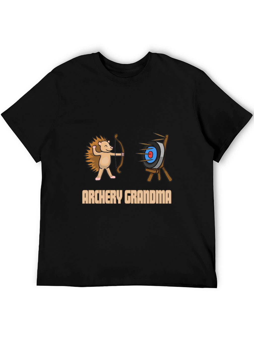 Archery Grandma T-Shirt: Hedgehog Archer Tee