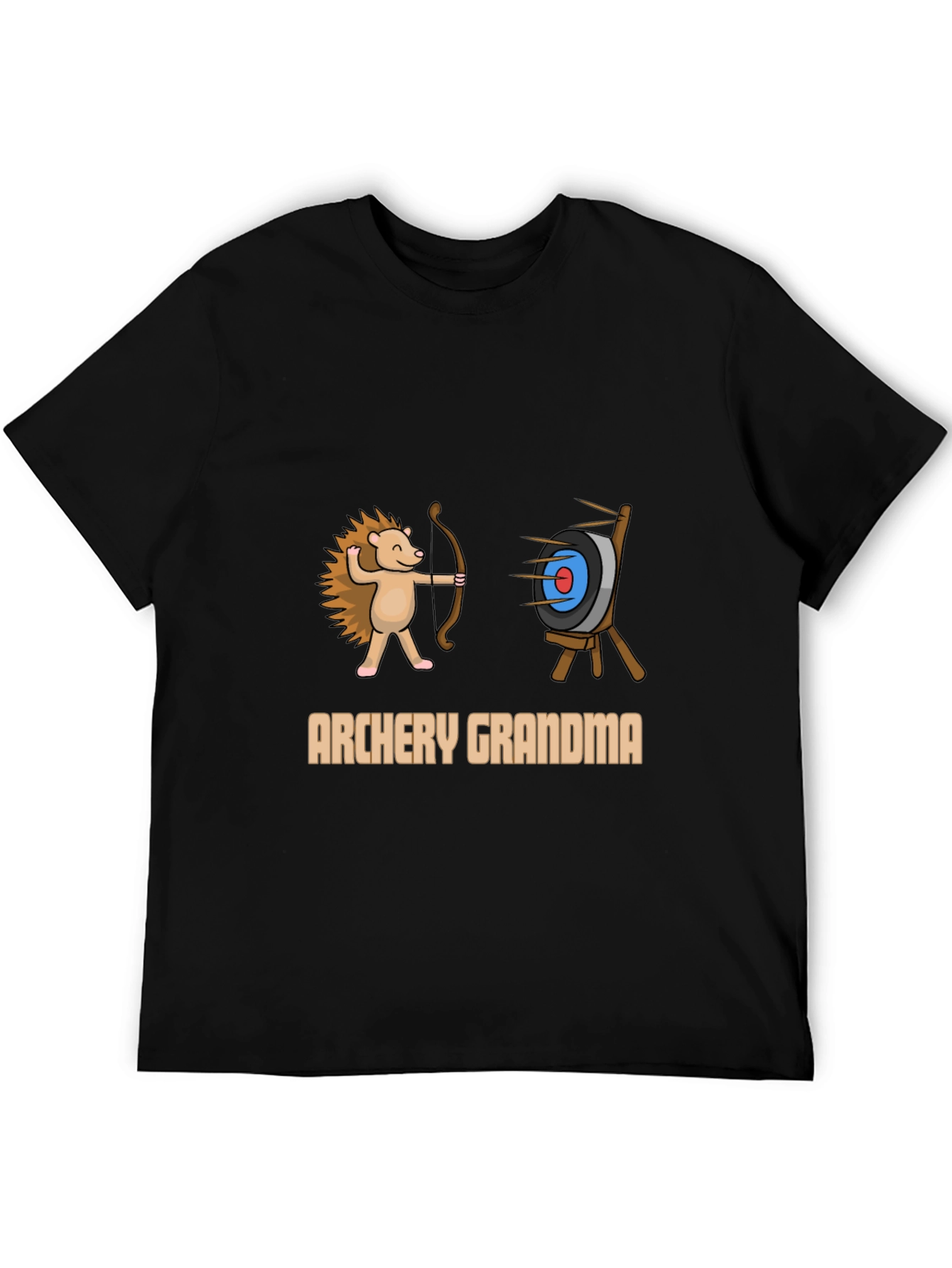 Archery Grandma T-Shirt: Hedgehog Archer Tee