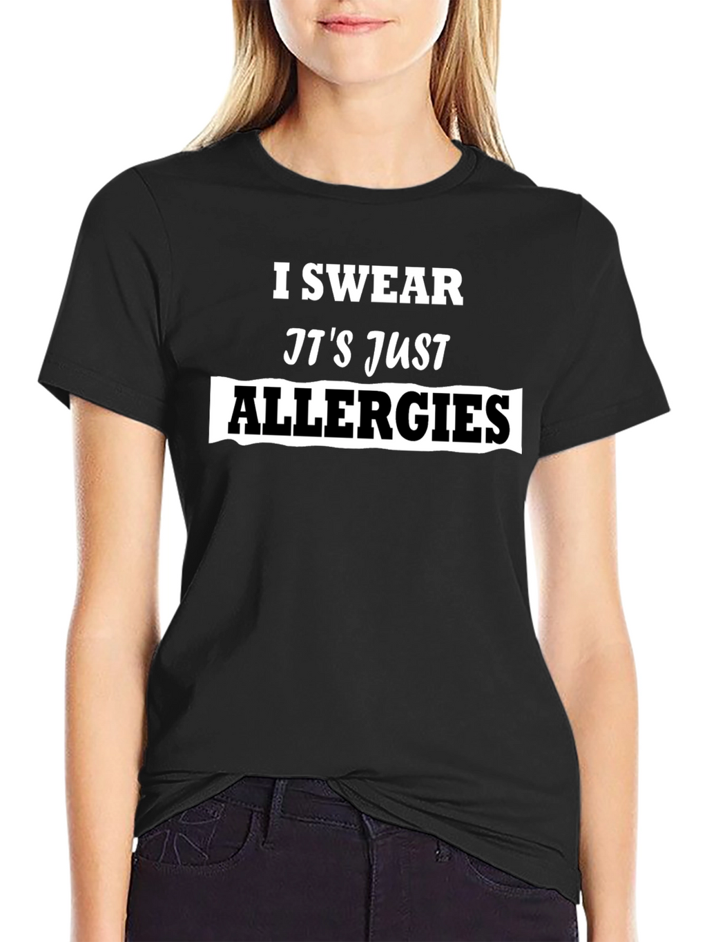 I Swear Its Just Allergies Mens T-Shirt