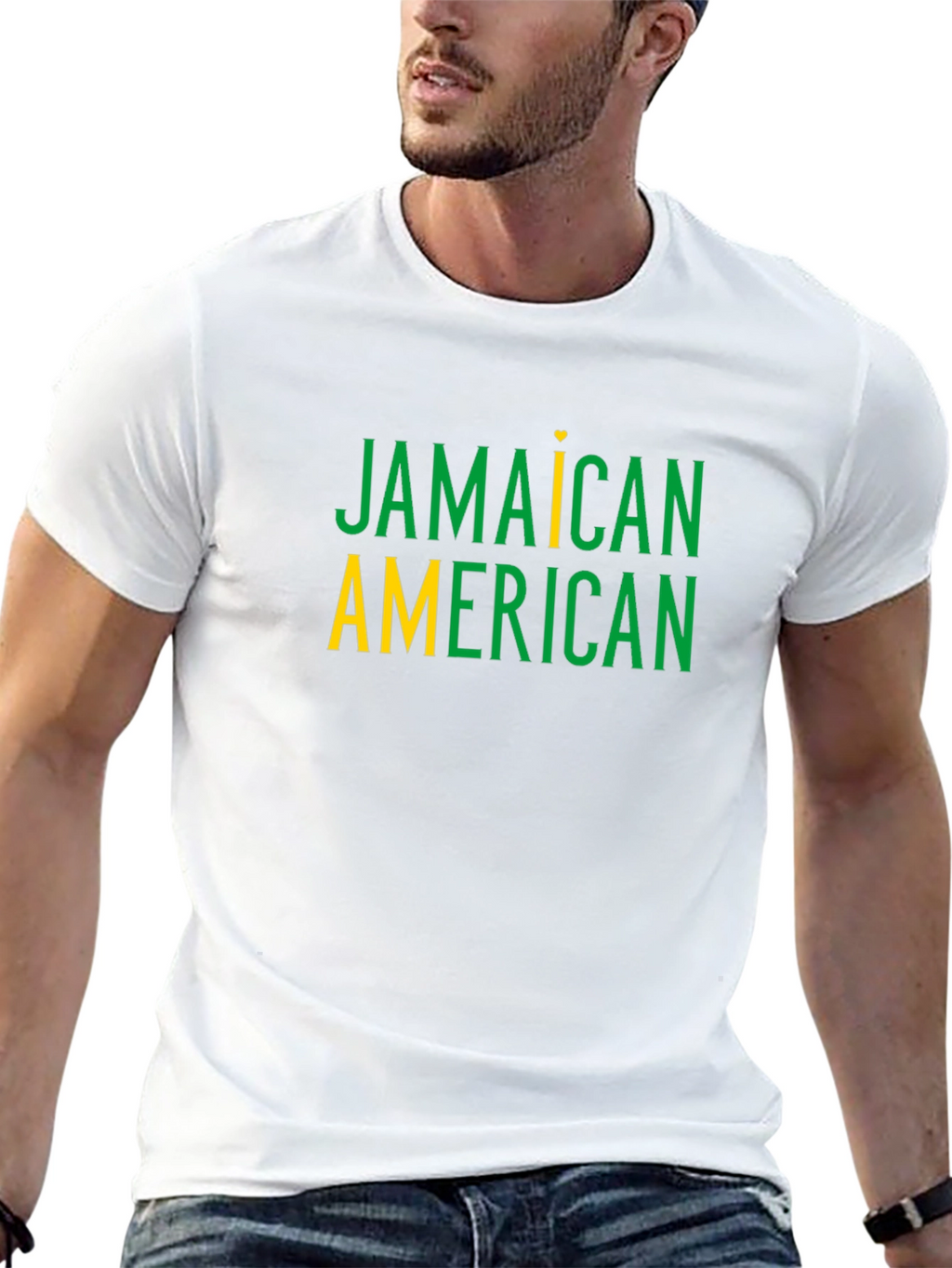 Jamaican American Pride T-Shirt