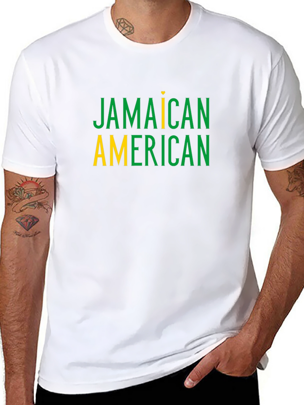 Jamaican American Pride T-Shirt
