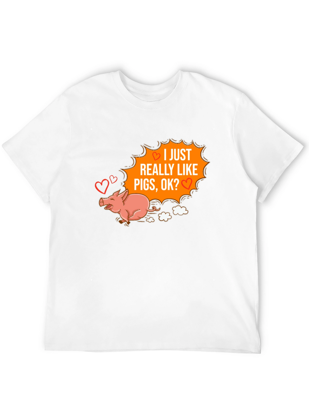 I Heart Pigs Graphic Tee