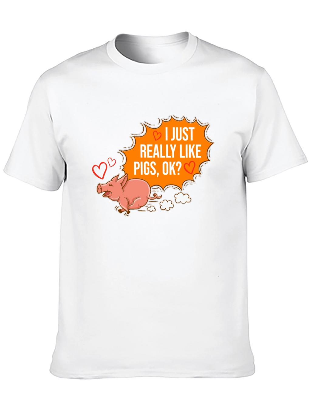 I Heart Pigs Graphic Tee