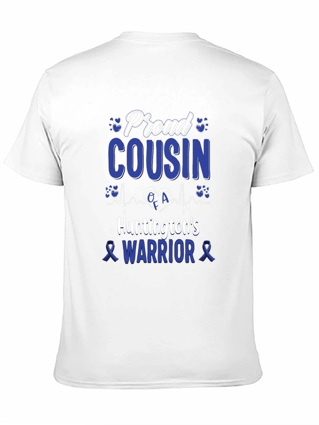 Proud Cousin Huntingtons Warrior Awareness T-Shirt