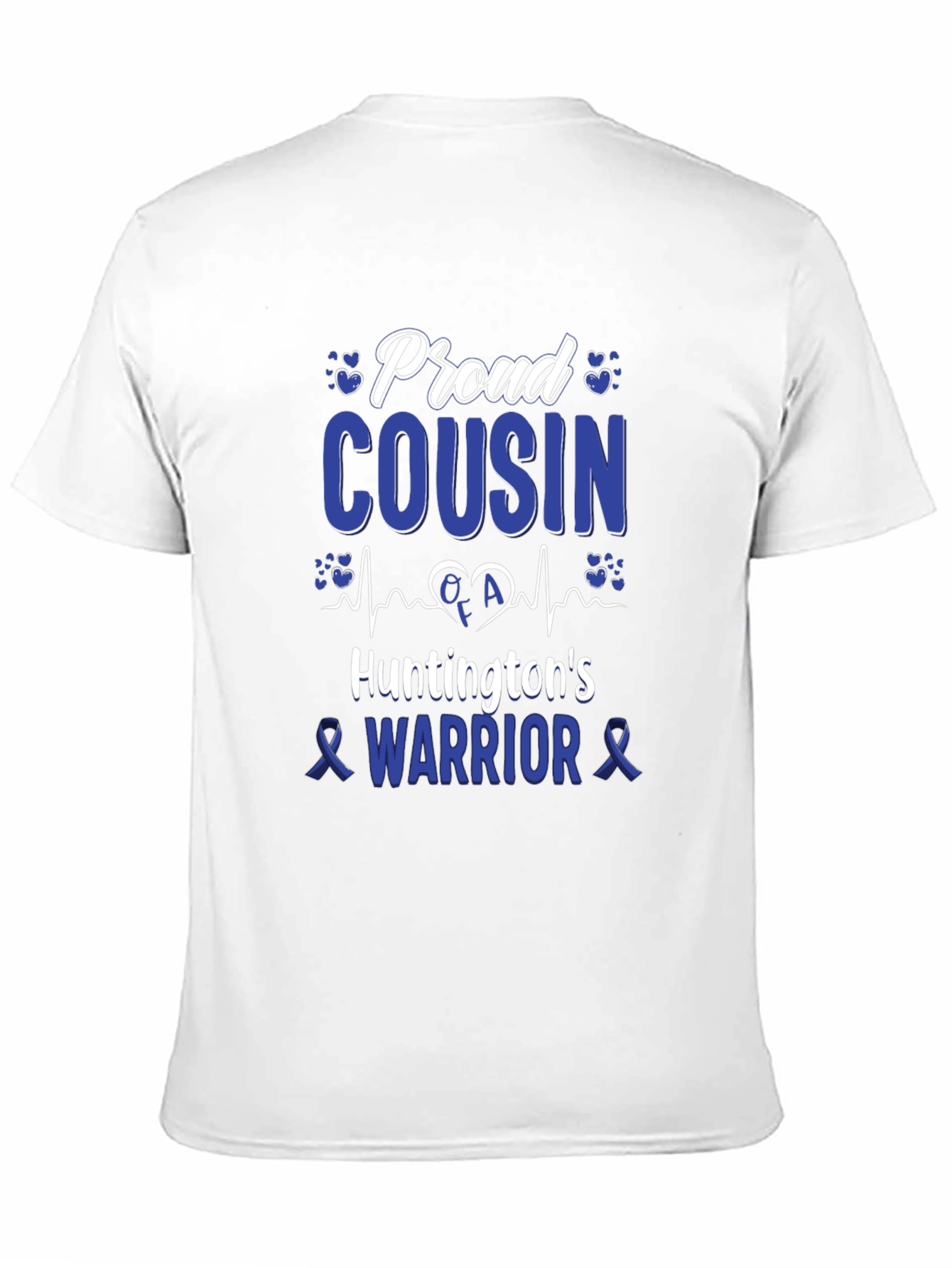 Proud Cousin Huntingtons Warrior Awareness T-Shirt