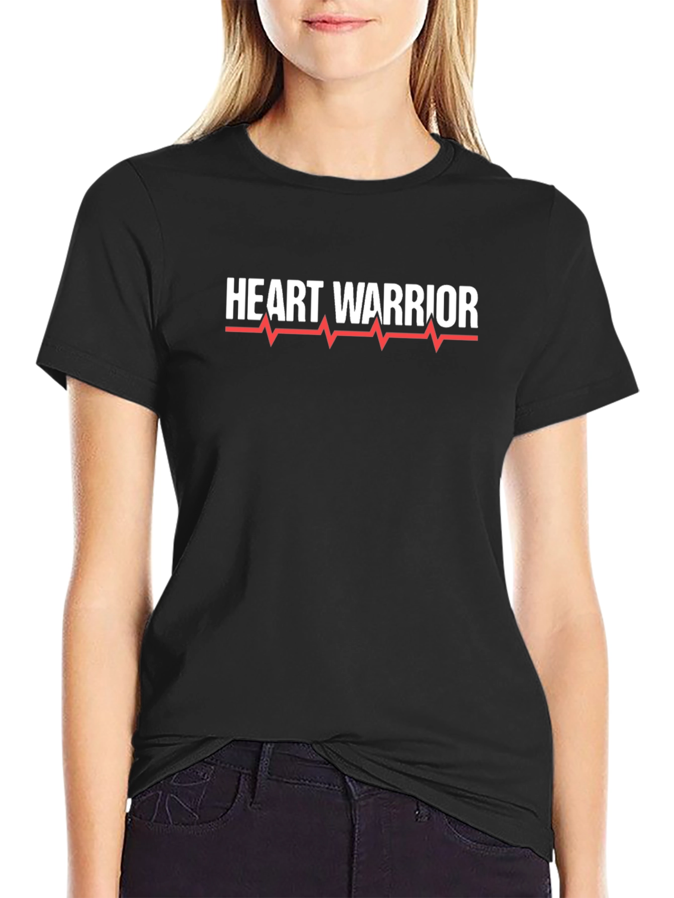 Heart Warrior Graphic Tee - Strong & Stylish Shirt