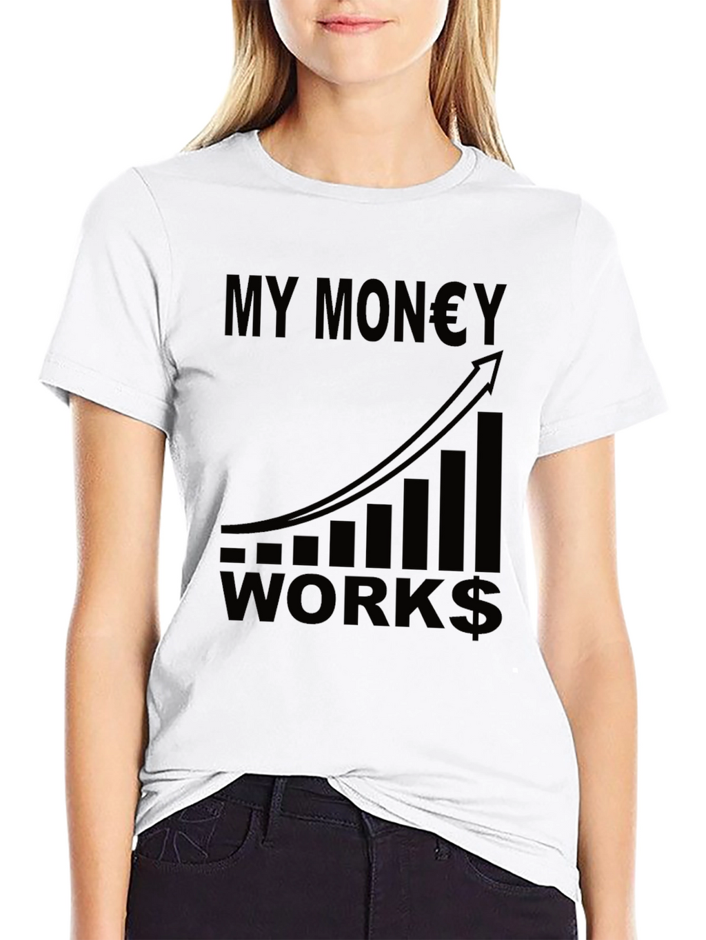 My Money Works Graphic Tee