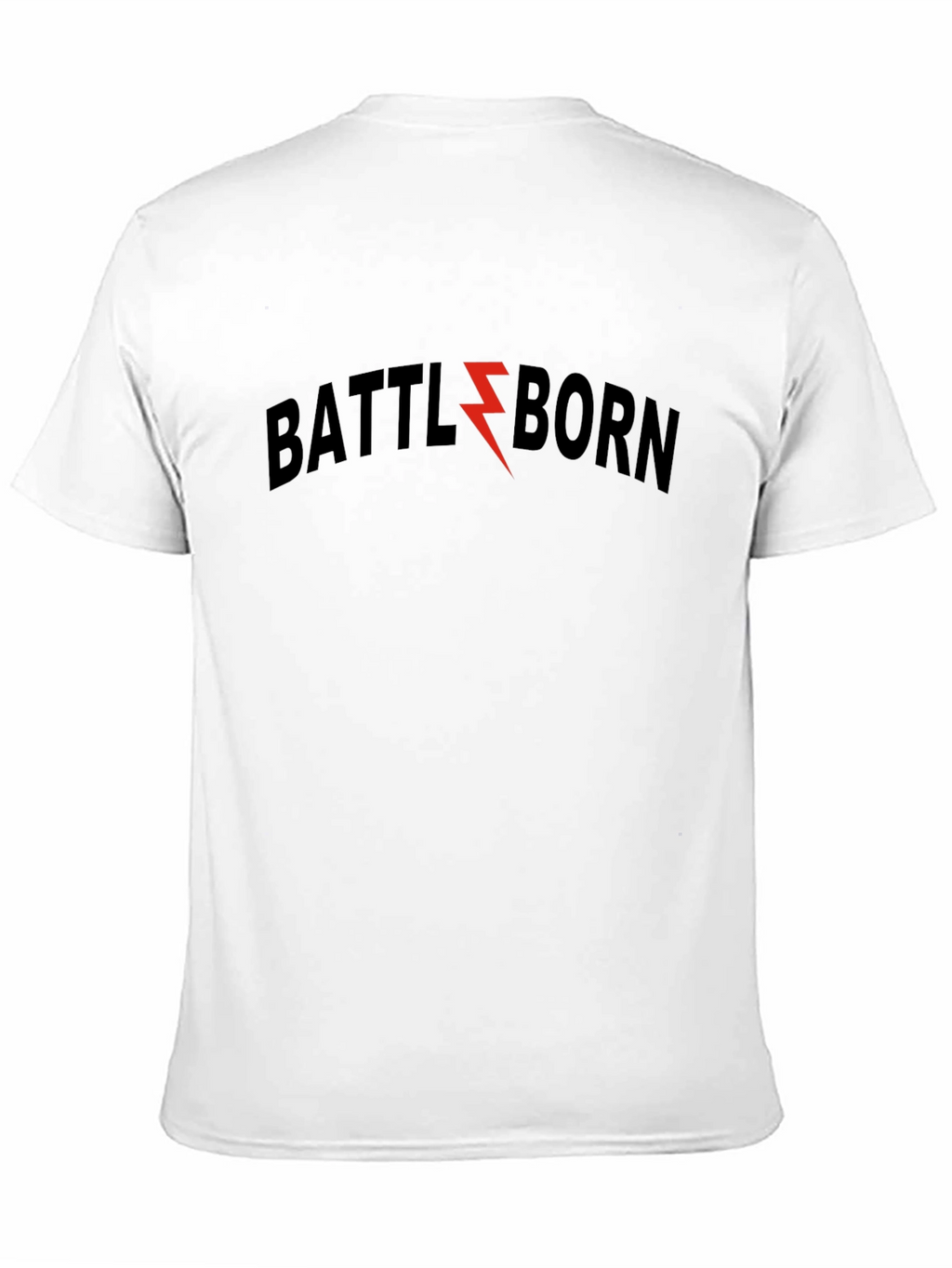 Battleborn Graphic Tee - Red Lightning Bolt Design