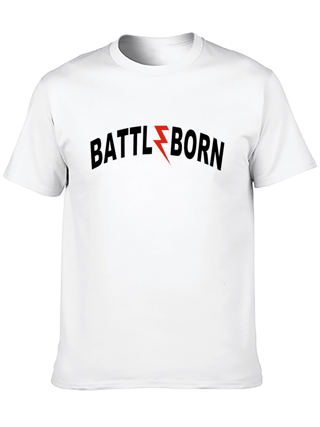 Battleborn Graphic Tee - Red Lightning Bolt Design