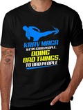Krav Maga T-Shirt - Good People Doing Bad Things