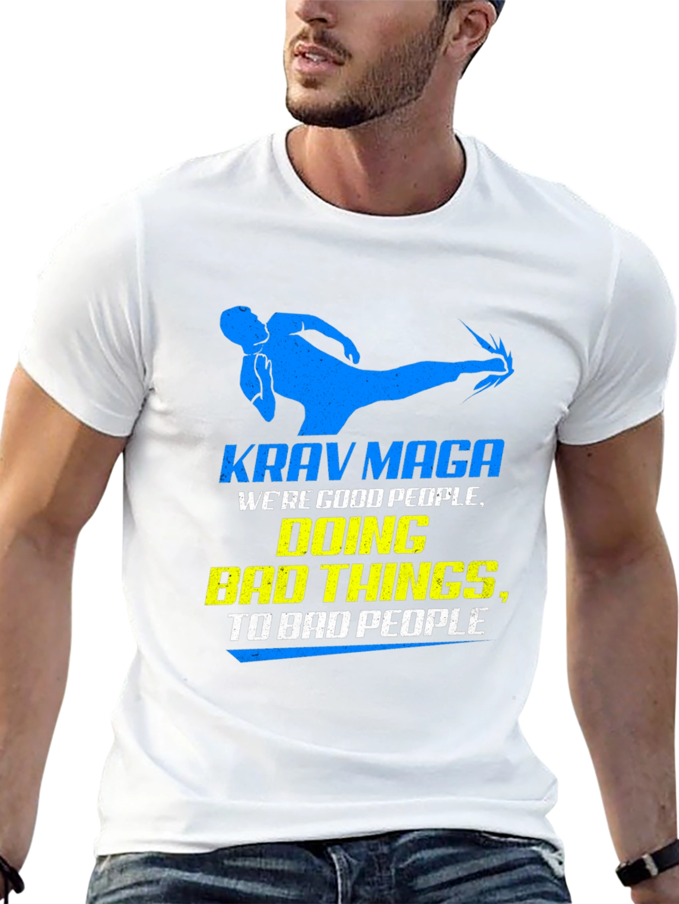Krav Maga T-Shirt - Good People Doing Bad Things