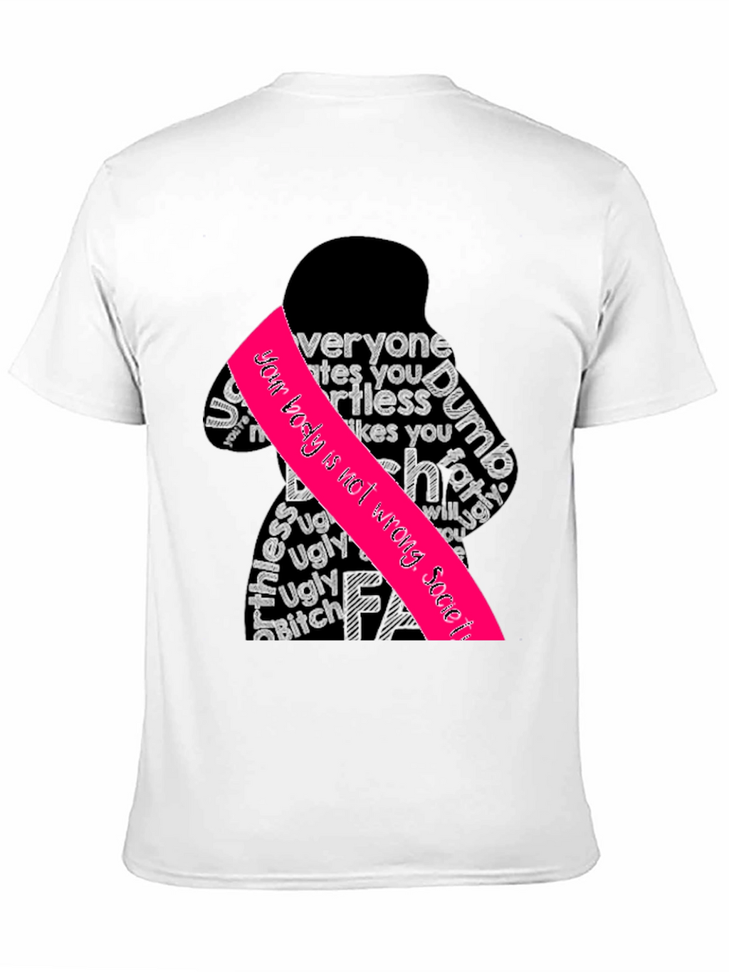 Empowering Graphic Tee - Your Body is Not Wrong