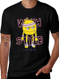 Whack Style Monster Graphic Tee - Black