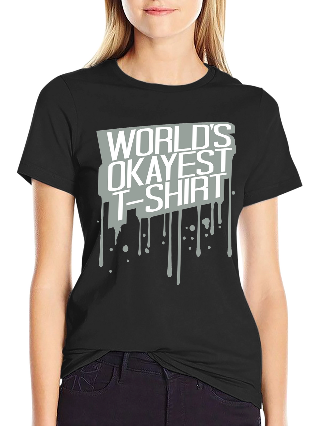 Worlds Okayest T-Shirt Graphic Tee