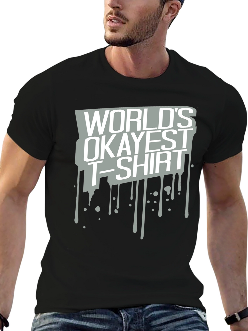 Worlds Okayest T-Shirt Graphic Tee