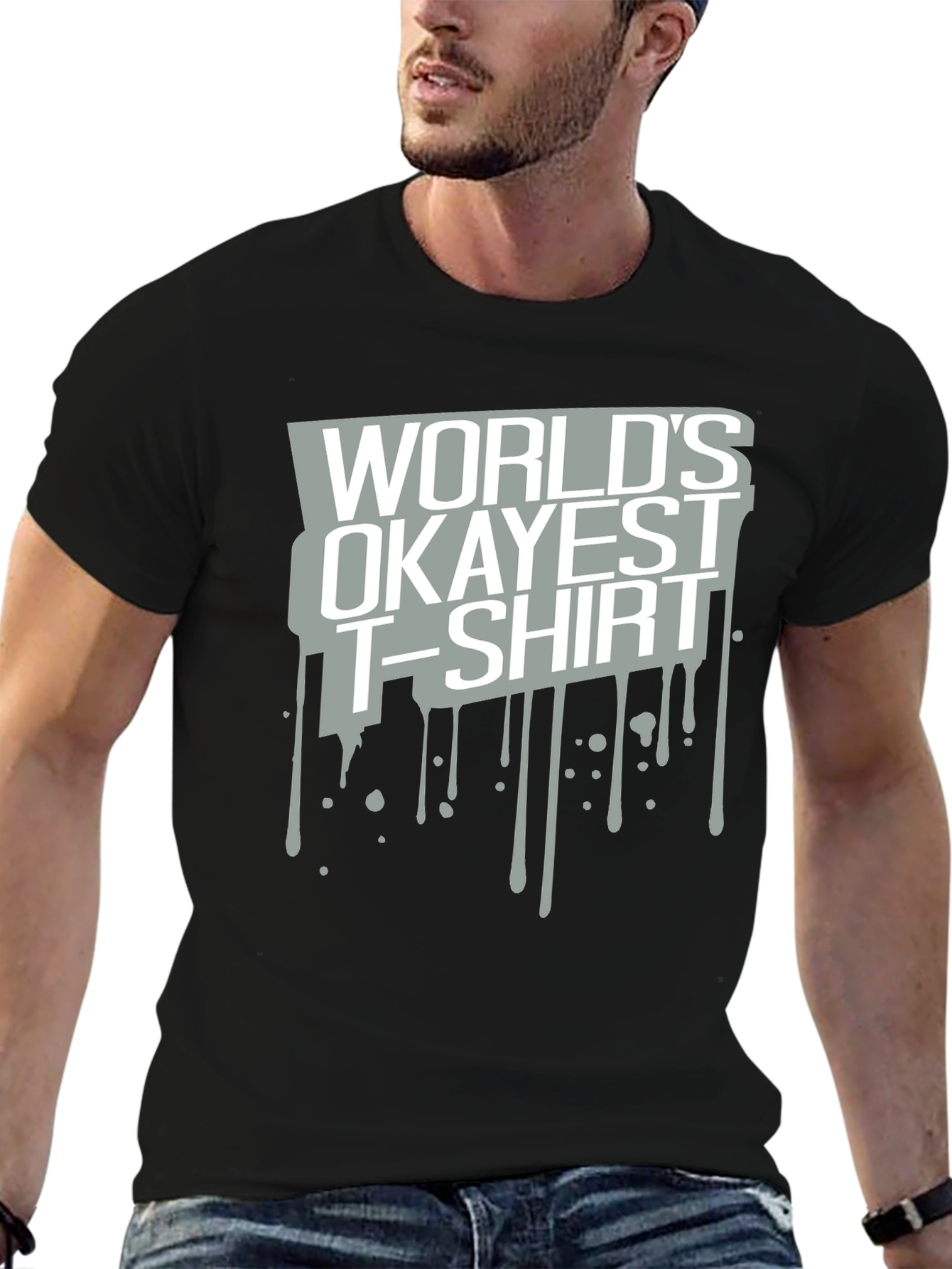 Worlds Okayest T-Shirt Graphic Tee
