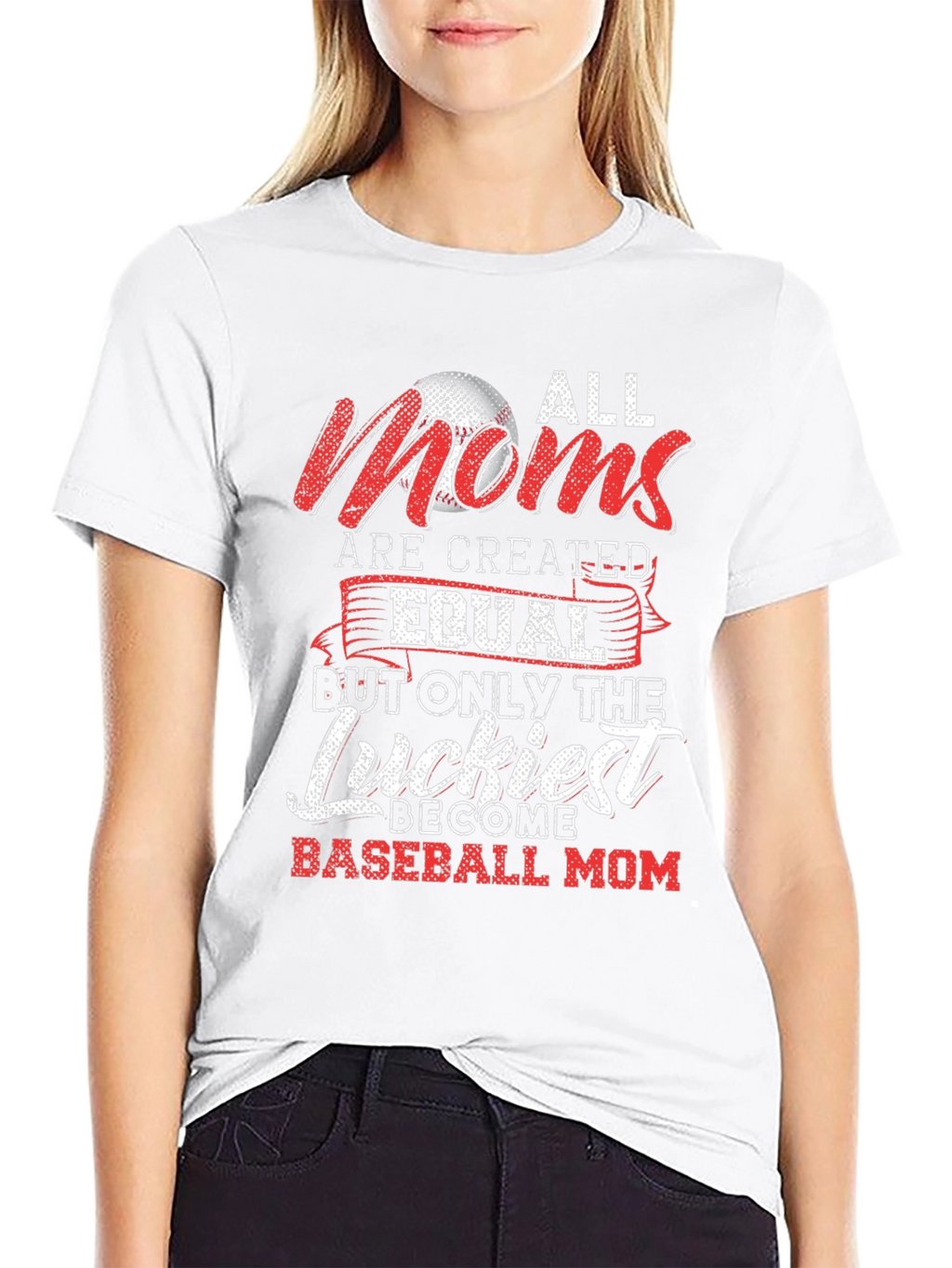 Baseball Mom T-Shirt - Lucky Moms