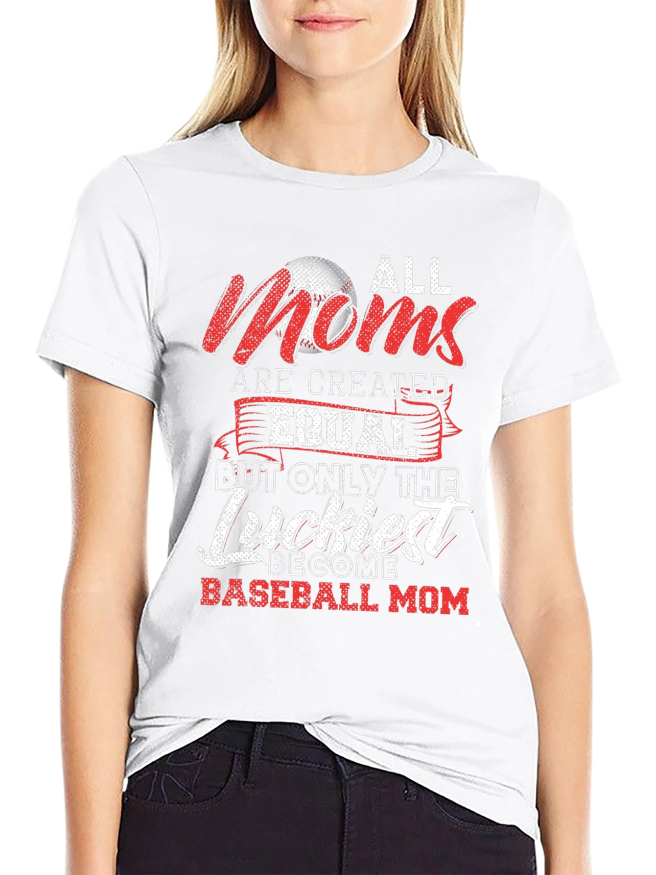 Baseball Mom T-Shirt - Lucky Moms