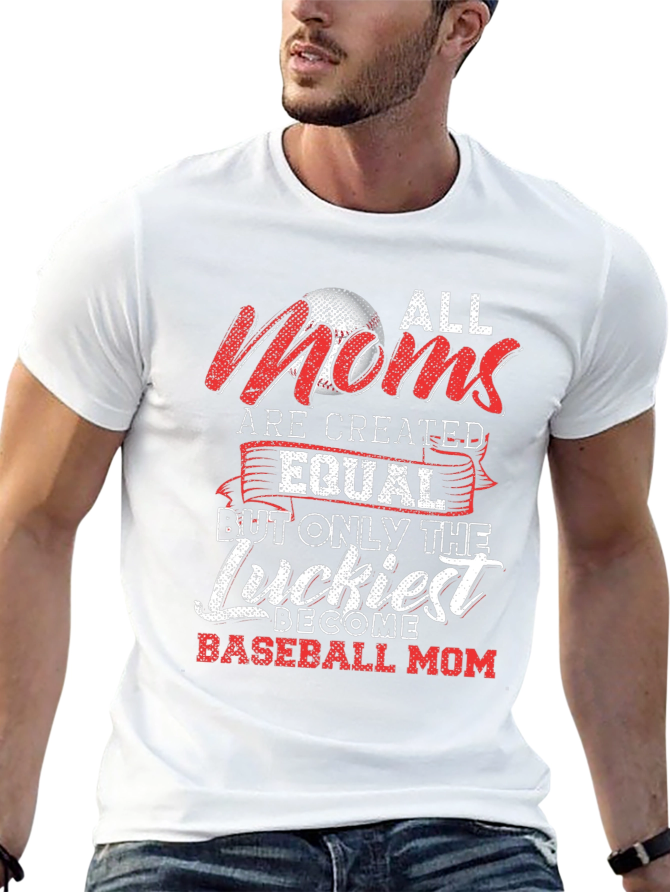 Baseball Mom T-Shirt - Lucky Moms