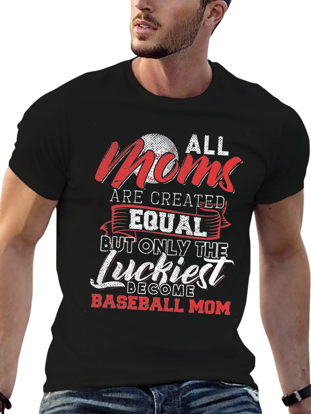 Baseball Mom T-Shirt - Lucky Moms