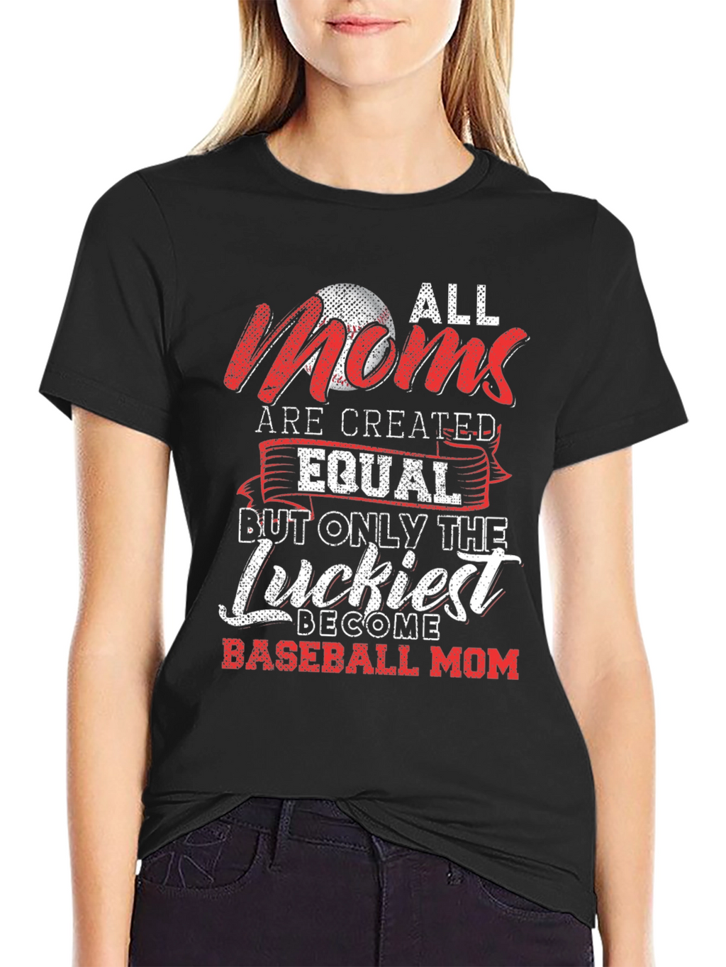 Baseball Mom T-Shirt - Lucky Moms