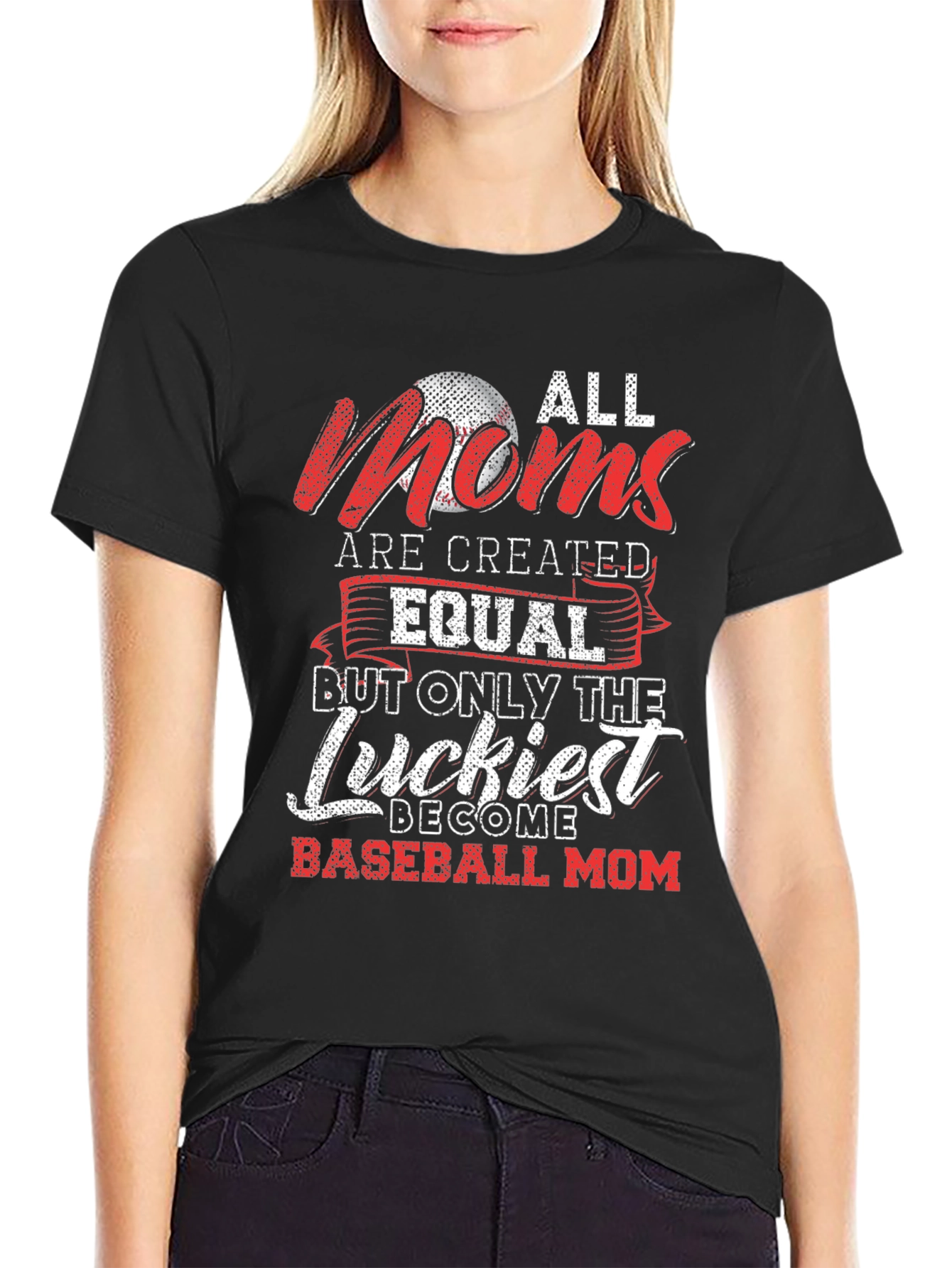 Baseball Mom T-Shirt - Lucky Moms