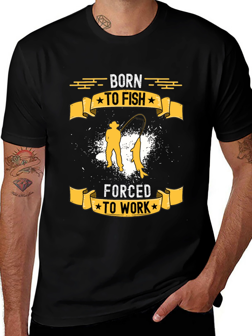 Born to Fish T-Shirt - Fisherman Apparel