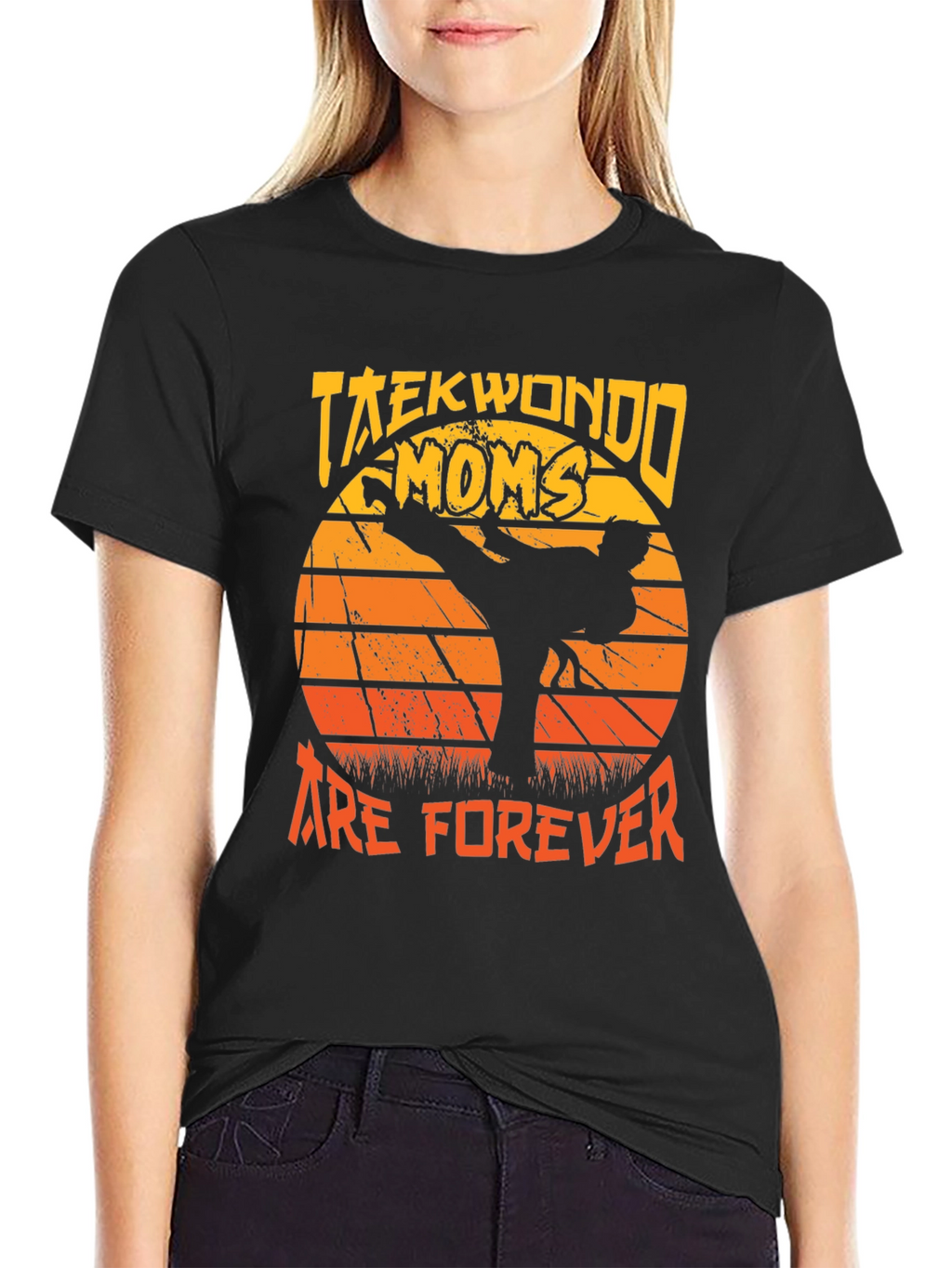 Taekwondo Moms Are Forever Graphic Tee