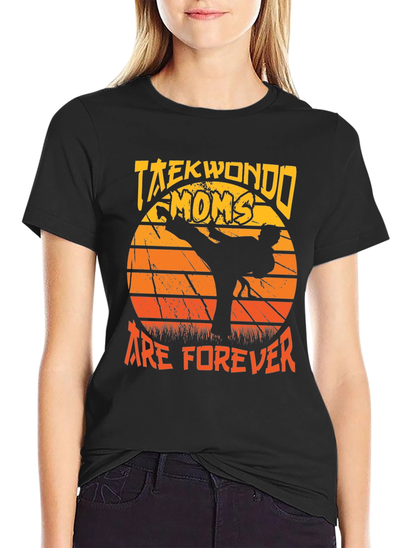 Taekwondo Moms Are Forever Graphic Tee