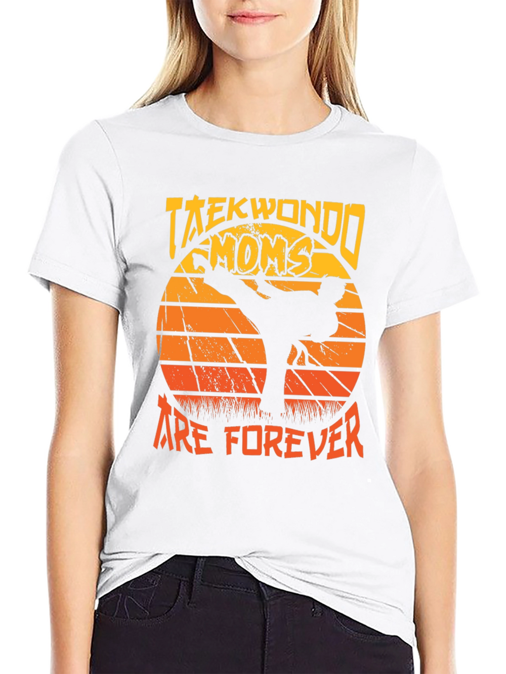 Taekwondo Moms Are Forever Graphic Tee
