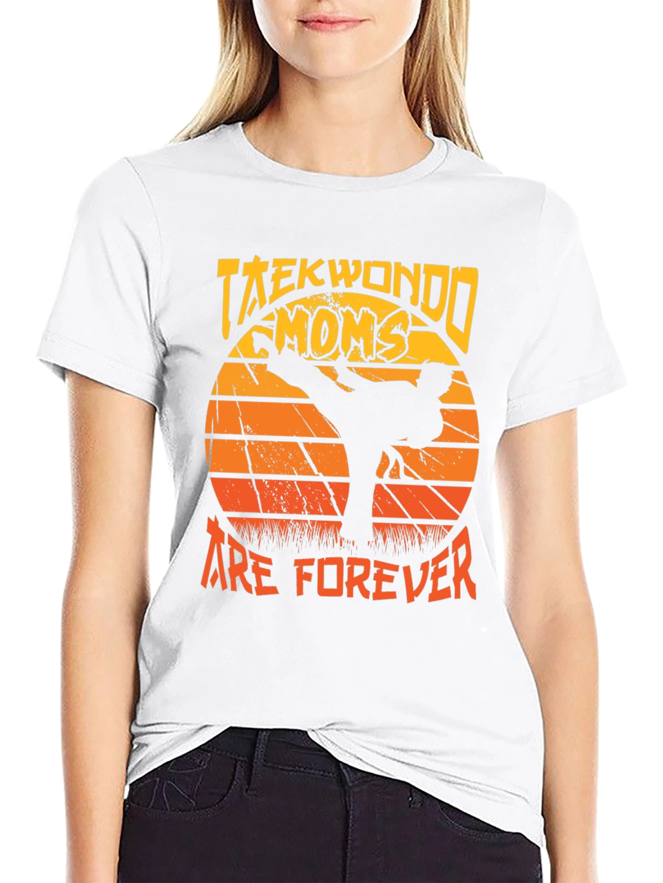 Taekwondo Moms Are Forever Graphic Tee