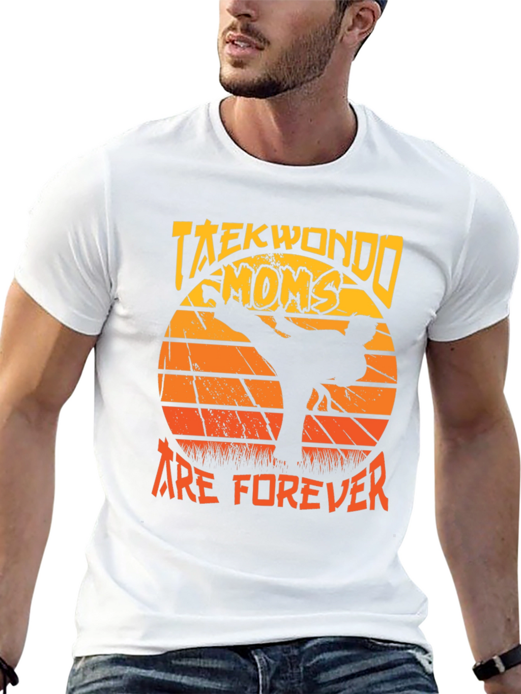 Taekwondo Moms Are Forever Graphic Tee