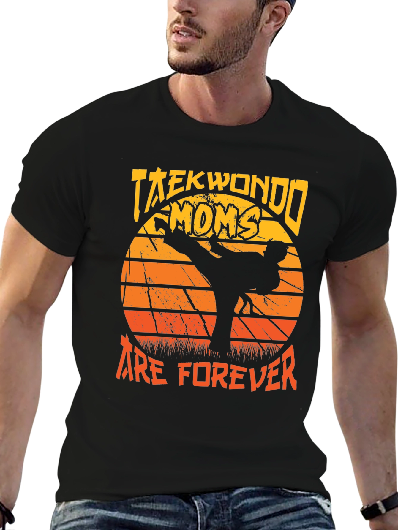 Taekwondo Moms Are Forever Graphic Tee