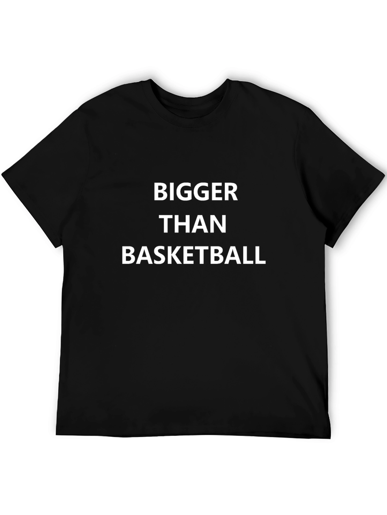 Bigger Than Basketball Graphic Tee - Black