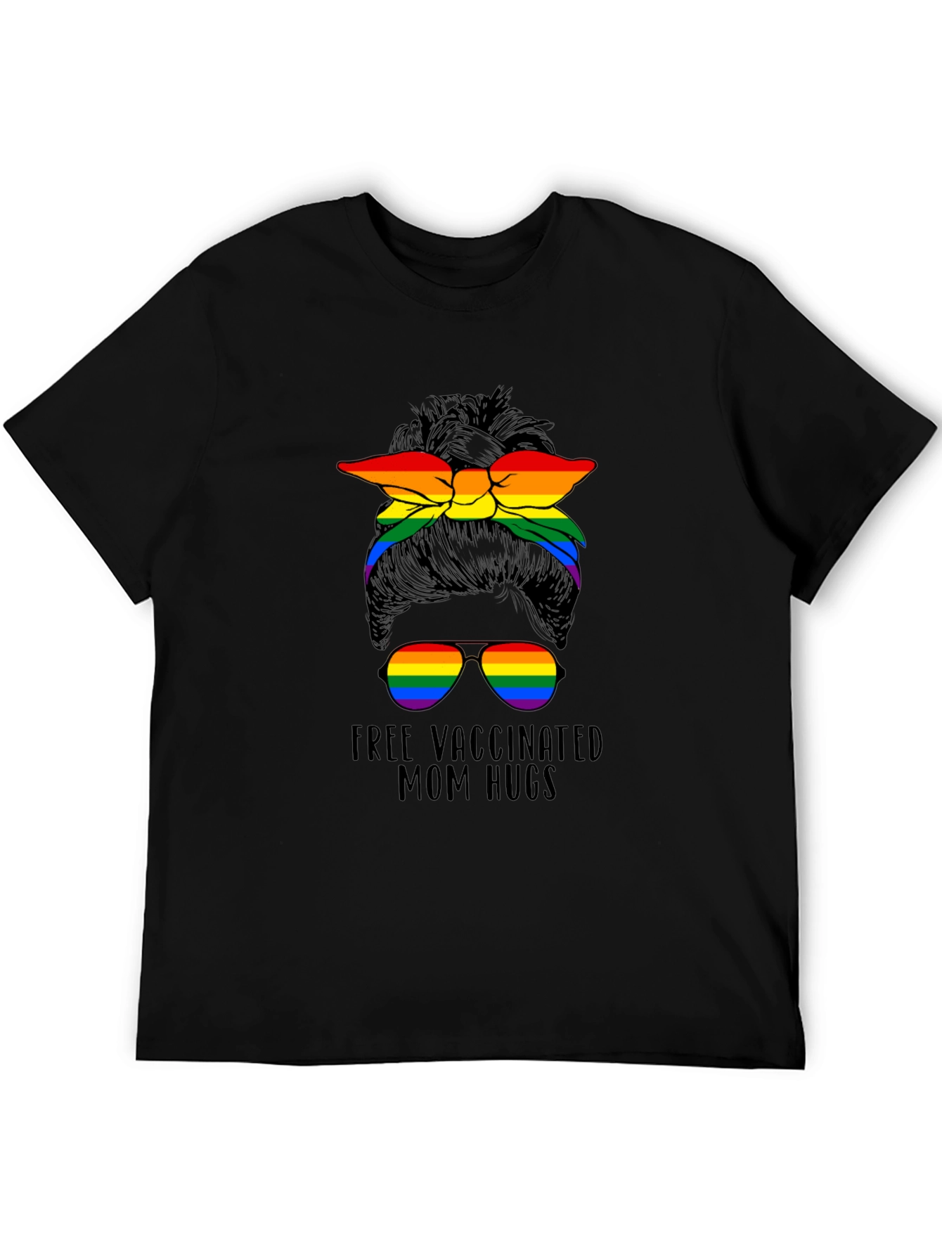 Vaccinated Mom Hugs Graphic Tee