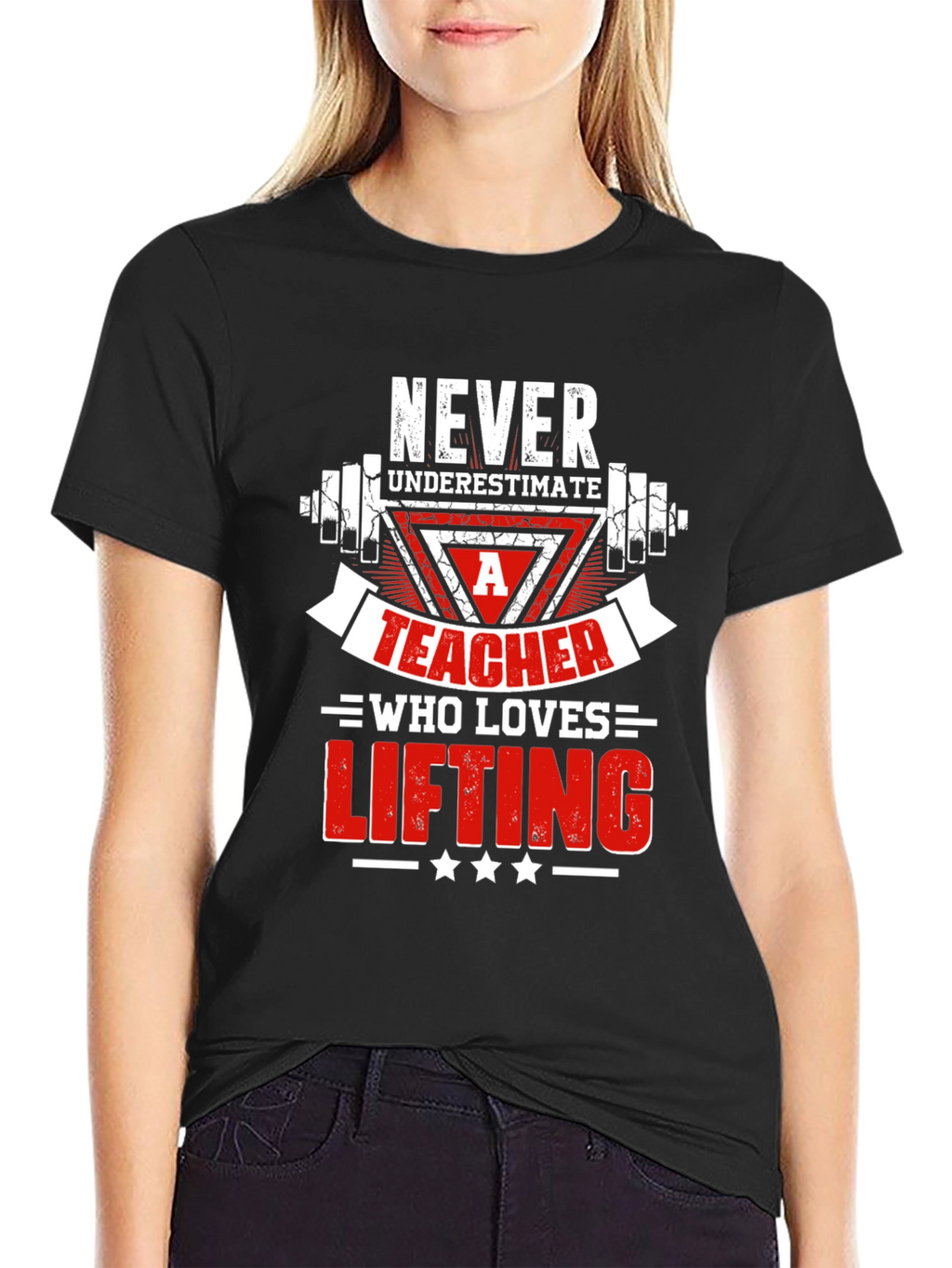 Teacher Who Loves Lifting T-Shirt